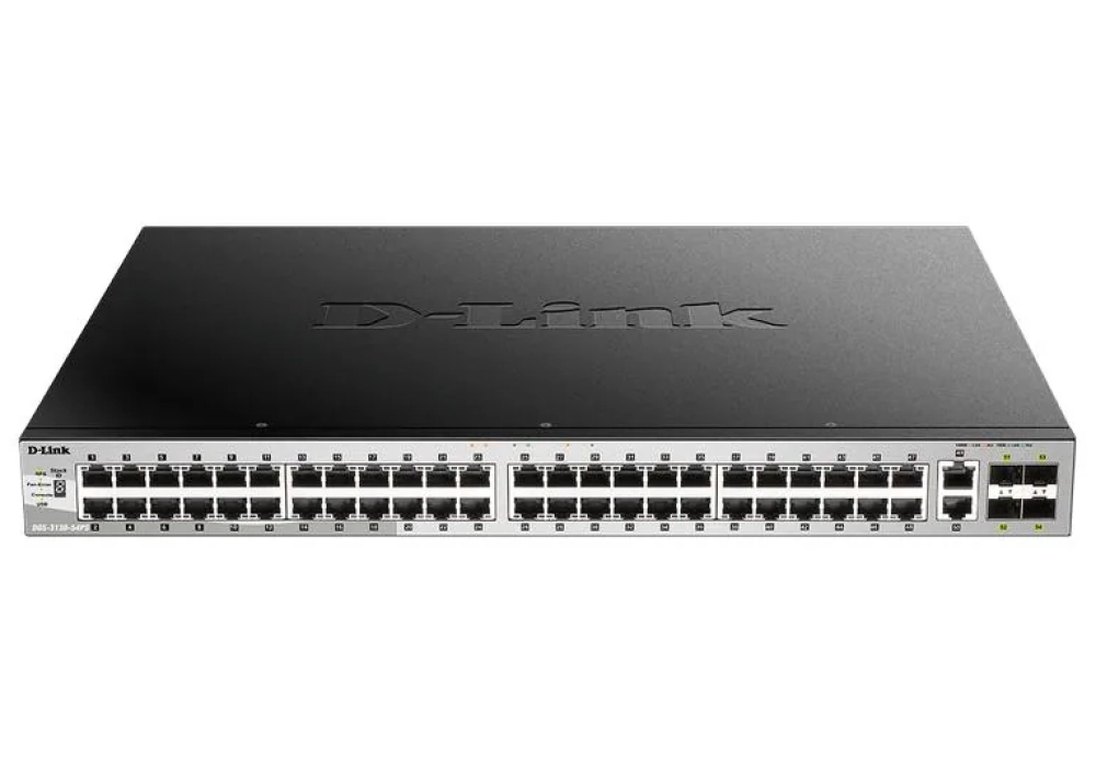 D-Link Commutateur PoE DGS-3130-54PS 54 ports