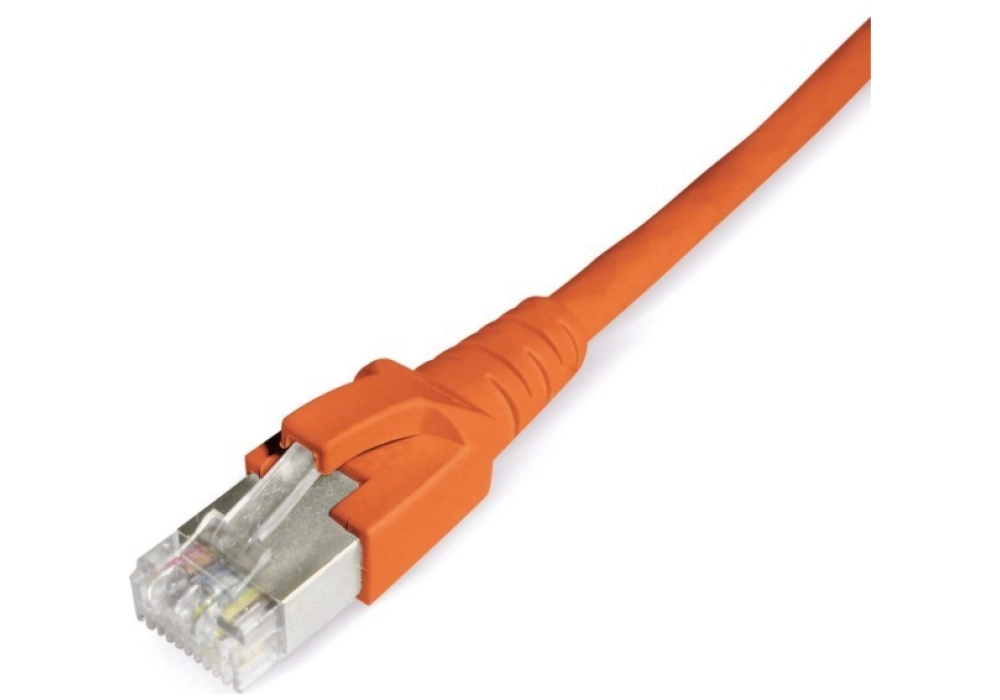 Datwyler Network Cable Cat 6a SFTP (Orange) - 1.0 m