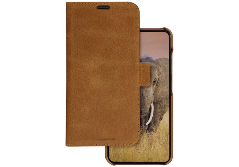 dbramante1928 Book Cover Lynge Galaxy S24+ Tan