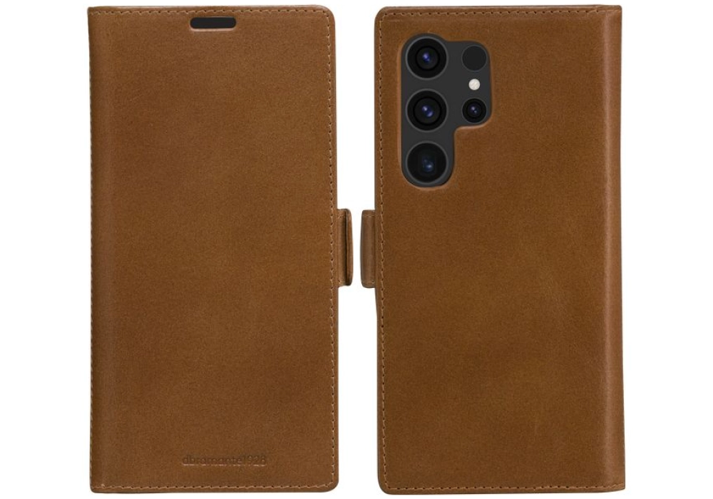 dbramante1928 Book Cover Lynge Galaxy S24 Ultra Tan