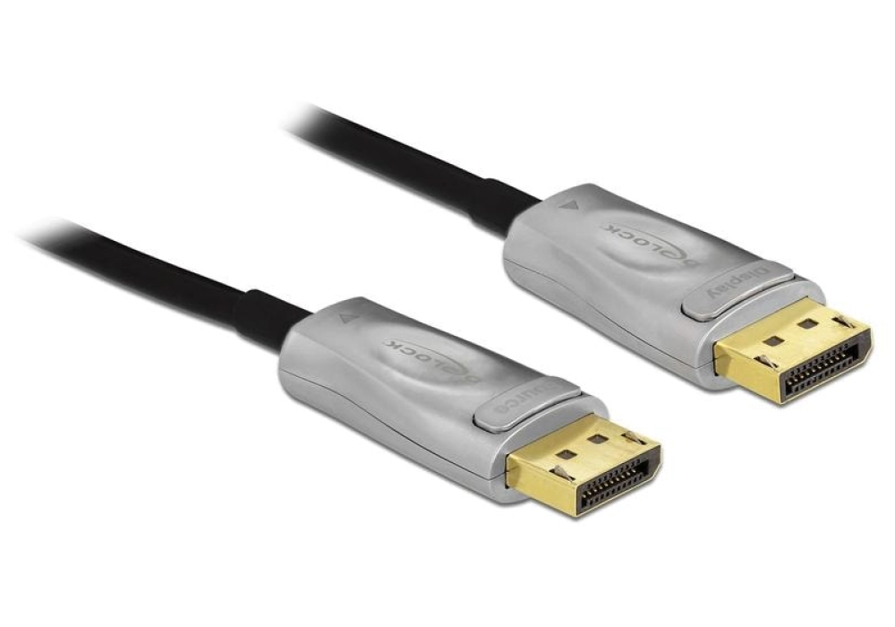 DeLOCK Active Optical Cable DisplayPort 1.4 8K - 100.0 m