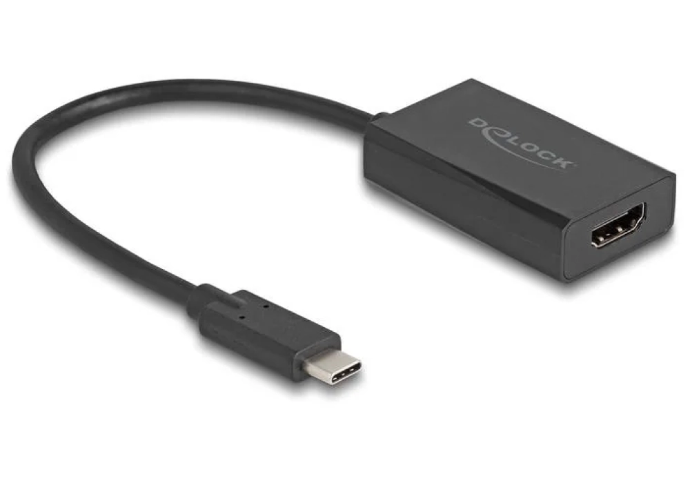 Delock Adaptateur 4K/60Hz avec PD 100 W HDMI - USB type C