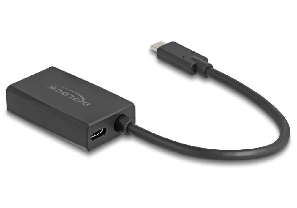 Delock Adaptateur 4K/60Hz avec PD 100 W HDMI - USB type C