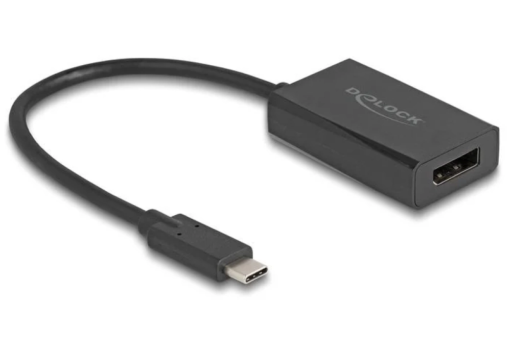 Delock Adaptateur 4K/60Hz avec PD 85 W DisplayPort - USB type C