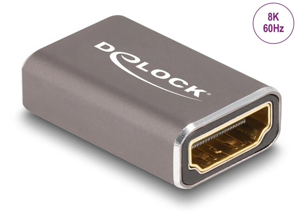 Delock Adaptateur 8K 60 Hz HDMI - HDMI