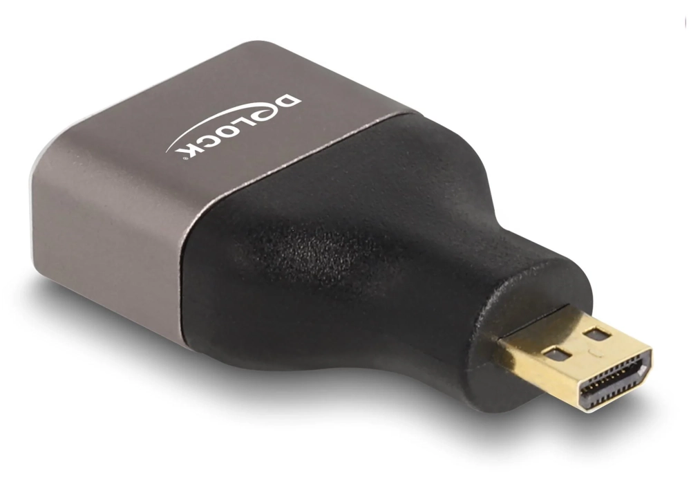 Delock Adaptateur 8K 60 Hz HDMI - Micro HDMI (HDMI-D)