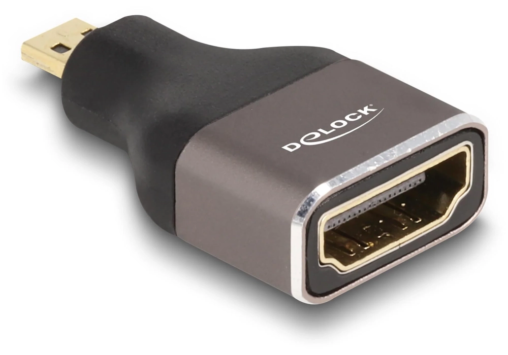 Delock Adaptateur 8K 60 Hz HDMI - Micro HDMI (HDMI-D)