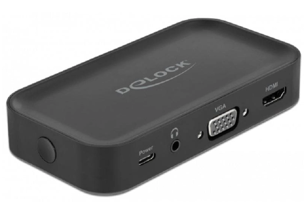 DeLOCK Adaptateur d’écran sans fil USB Type-C - HDMI + VGA + Lecteur de carte