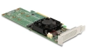 DeLOCK Adaptateur de bus hôte PCI Express x16 - 4x NVMe M.2 Key M