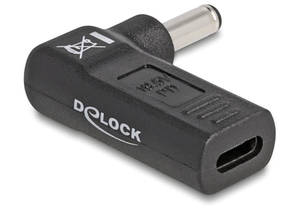 DeLOCK Adaptateur USB-C vers Dell 4.5 x 3.0 mm 90°