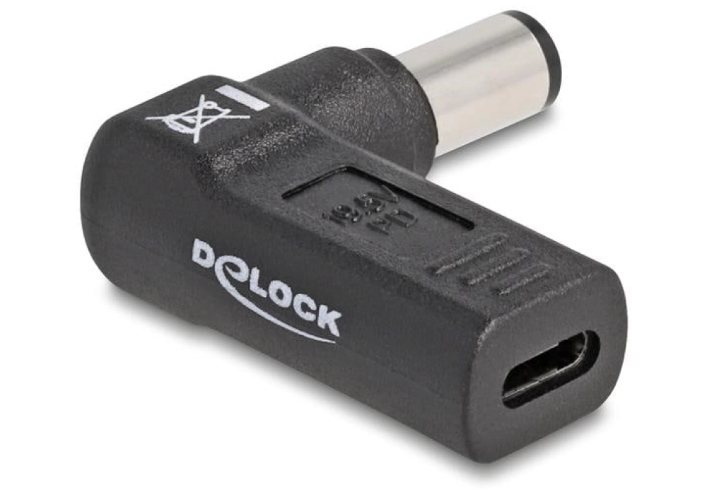 DeLOCK Adaptateur USB-C vers HP 7.4 x 5.0 mm 90°