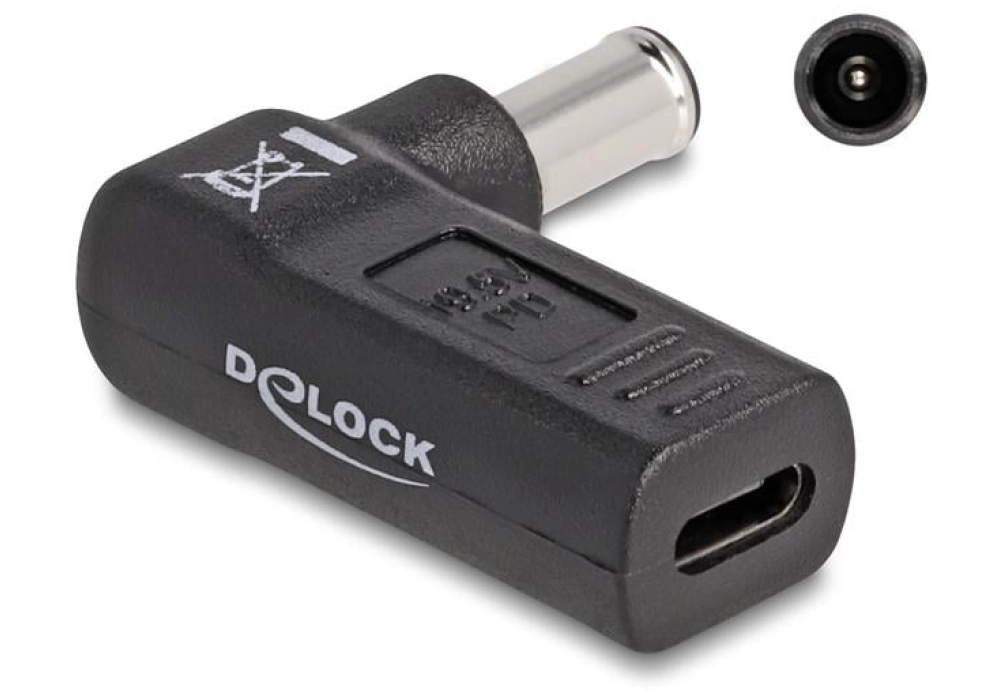 DeLOCK Adaptateur USB-C vers Sony 6.0 x 4.3 mm 90°