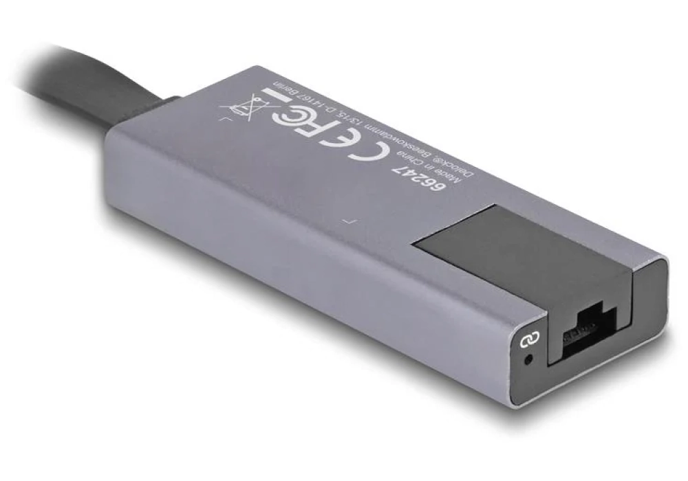 Delock Adaptateur USB Type-A à 2.5 Gigabit LAN, slim