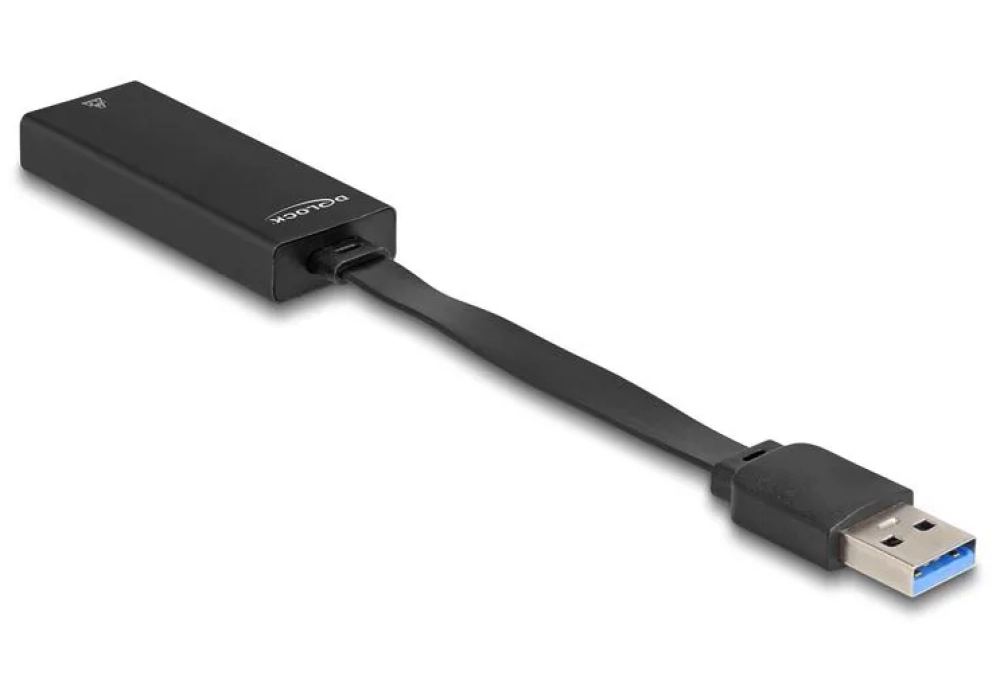 Delock Adaptateur USB Type-A à Gigabit LAN, slim