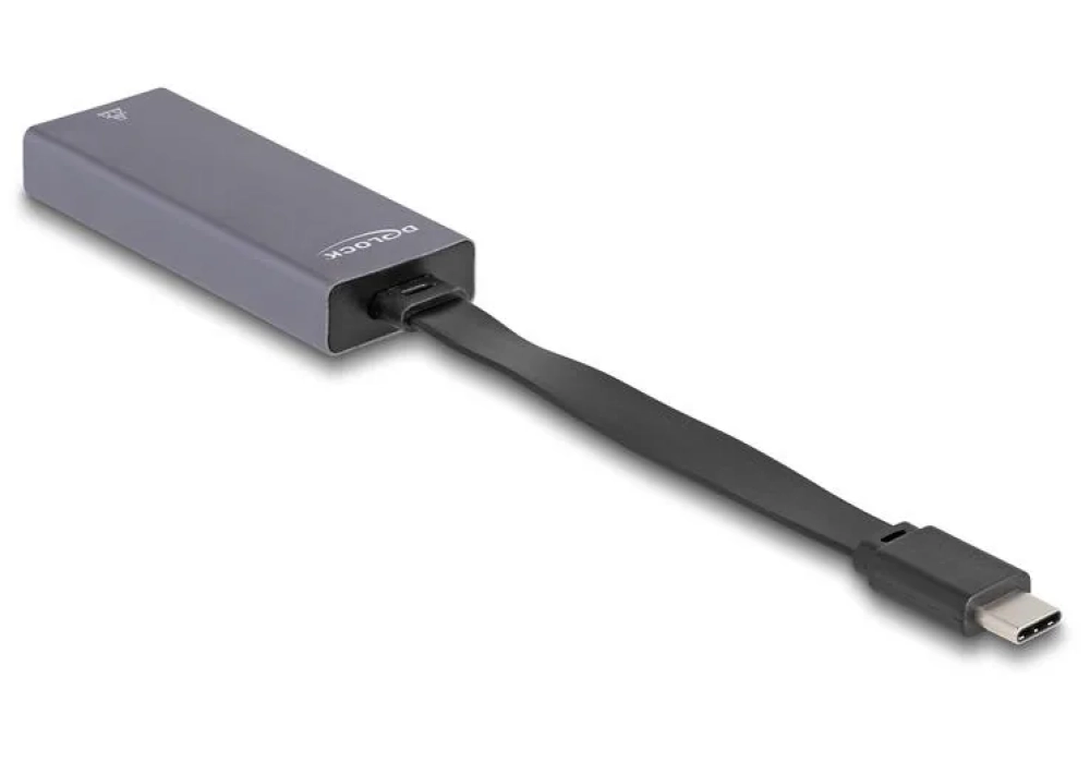 Delock Adaptateur USB Type-C à 2.5 Gigabit LAN, slim