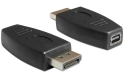 DeLOCK Adapter DisplayPort (M) > mini DisplayPort (F)