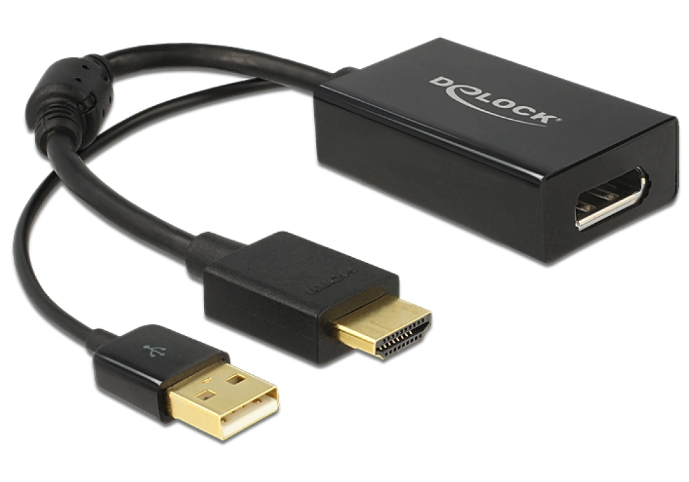 DeLOCK Adapter HDMI-A (M) > Displayport 1.2 (F)