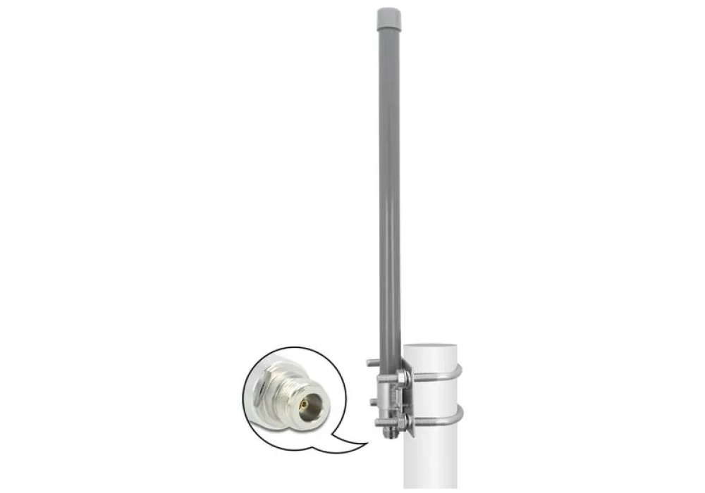 Delock Antenne 5G Prise N, 8dBi N-Type 8 dBi Rayonnement omni directionnel