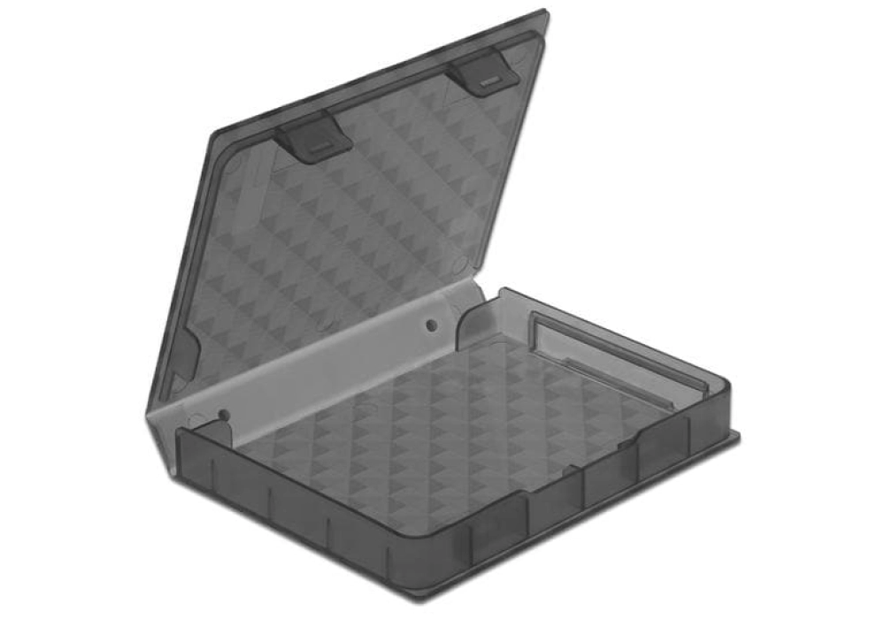 DeLOCK Boîtier de protection pour HDD / SSD 2.5″ (Gris)