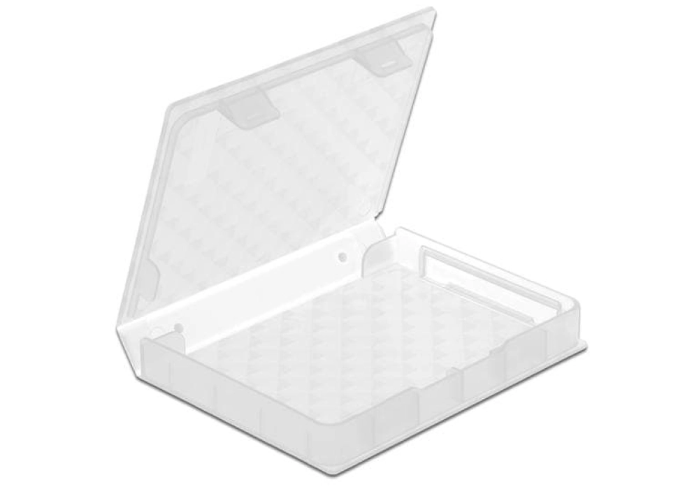 DeLOCK Boîtier de protection pour HDD / SSD 2.5″ (Transparent)