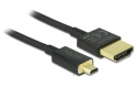 Delock Câble 4K 60Hz HDMI - Micro HDMI (HDMI-D) - 5.0 m