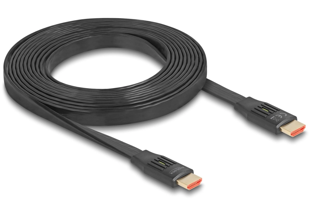 Delock Câble 8K 60 Hz Flat HDMI - HDMI, 3 m