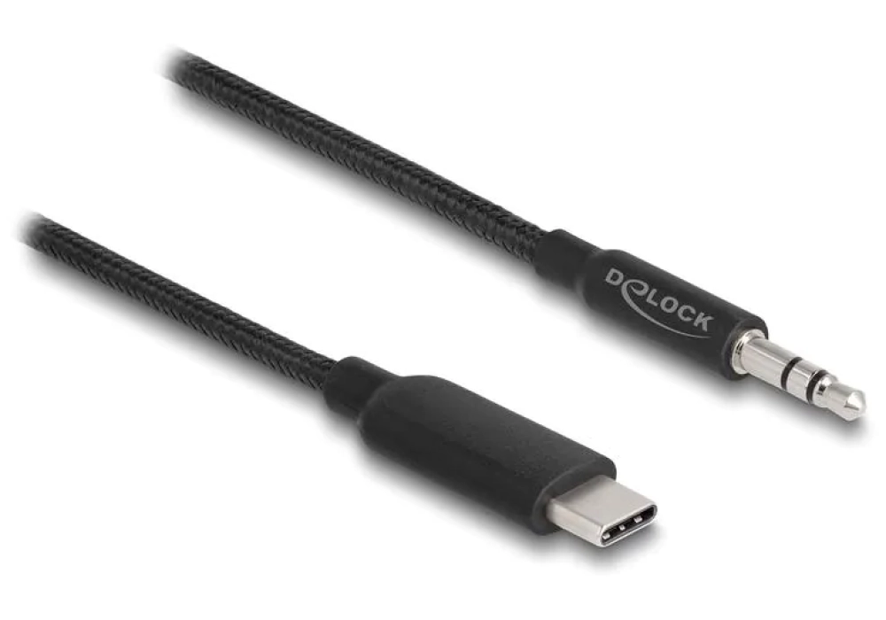 Delock Câble audio USB-C - Jack 3.5 mm - 1.0 m