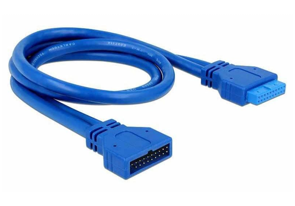 DeLOCK Câble d'extension USB 3.0 pin header mâle / femelle (45 cm)