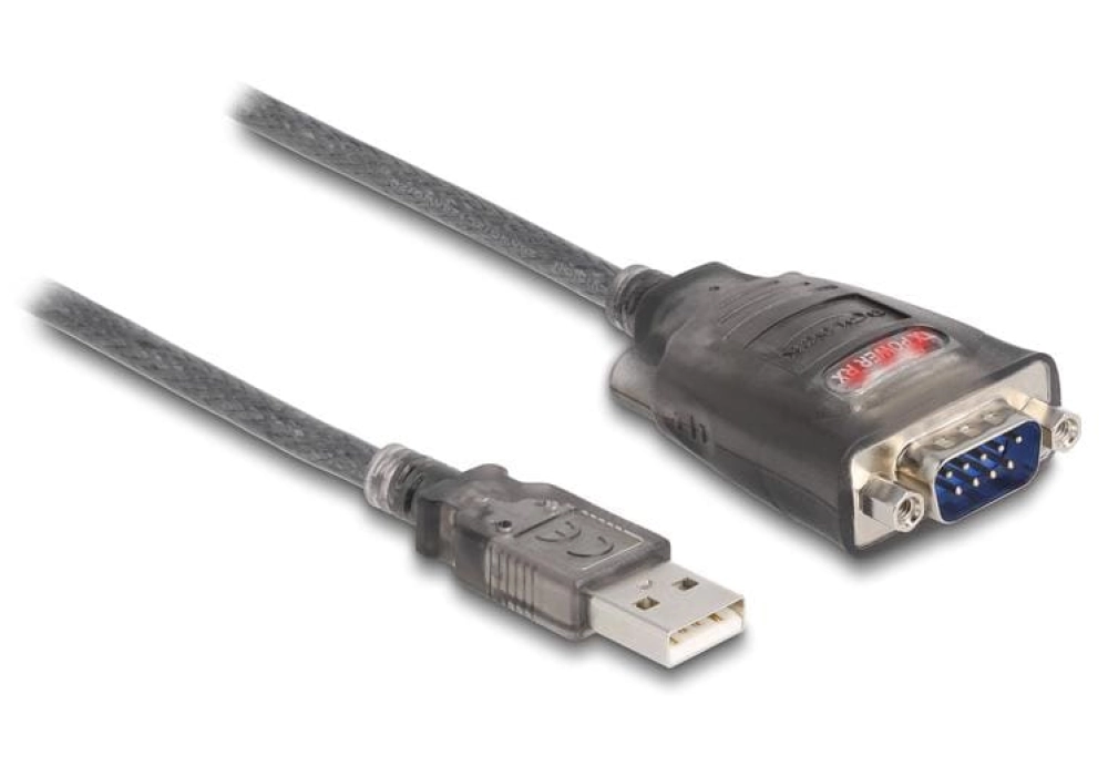 DeLOCK Câble d'interface USB - Serial DB9 mâle - 1.0 m