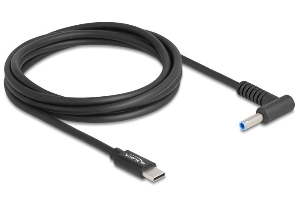 DeLOCK Câble de chargement USB-C vers HP 4.5 x 3.0 mm - 1.5 m