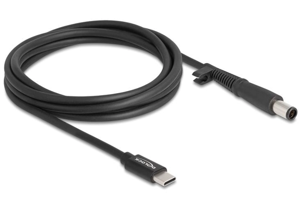 DeLOCK Câble de chargement USB-C vers HP 7.4 x 5.0 mm - 1.5 m