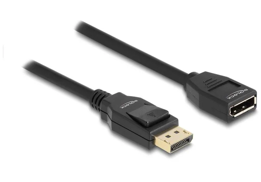 Delock Câble de prolongation 4K 60 Hz DisplayPort - DisplayPort, 1 m