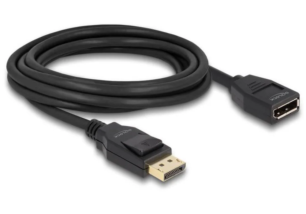 Delock Câble de prolongation 4K 60 Hz DisplayPort - DisplayPort, 3 m