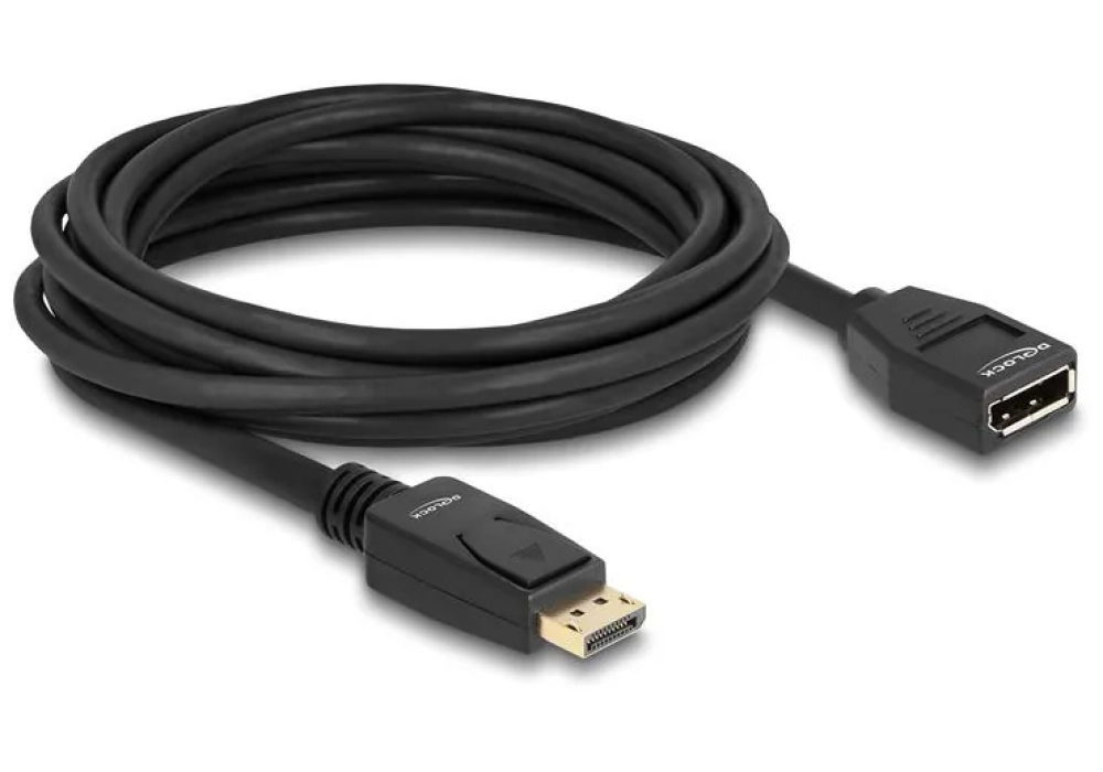 Delock Câble de prolongation 4K 60 Hz DisplayPort - DisplayPort, 5 m