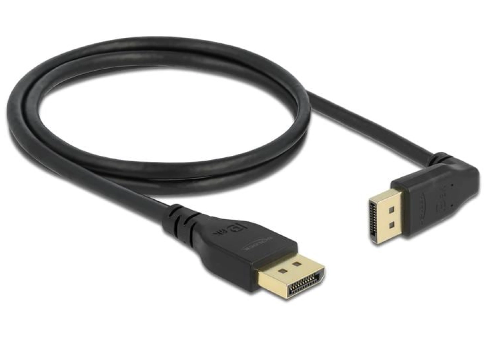 DeLOCK Câble DisplayPort - DisplayPort coudé 8K 60Hz - 1.0 m