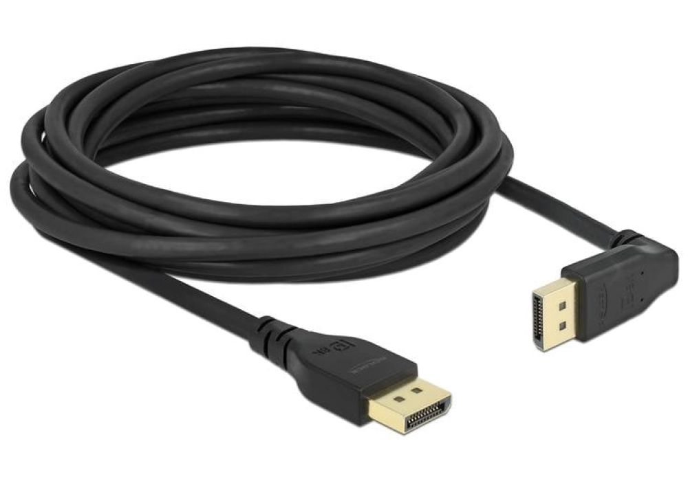 DeLOCK Câble DisplayPort - DisplayPort coudé 8K 60Hz - 5.0 m