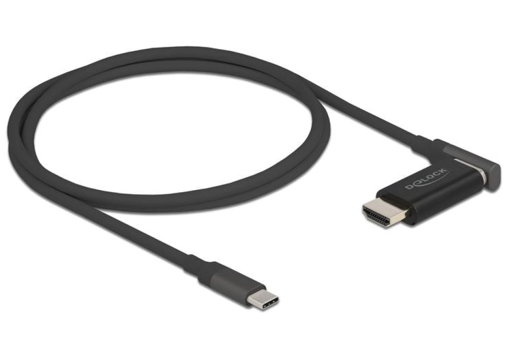 DeLOCK Câble Magnétique USB type C - HDMI-A 4K 60Hz - 1.20 m