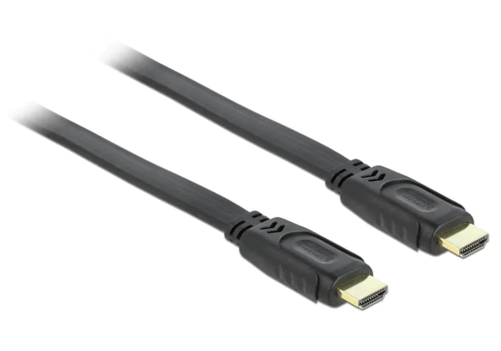 Delock Câble plat HDMI / HDMI - 5.0 m