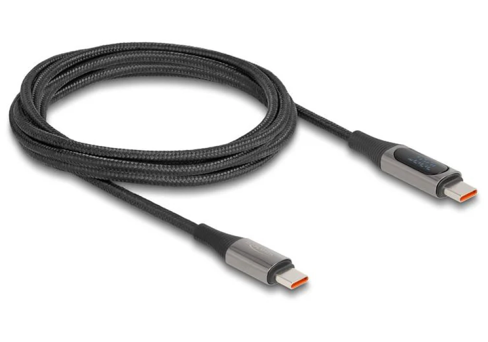 Delock Câble USB 2.0 PD 3.0 100 W USB C - USB C 2 m