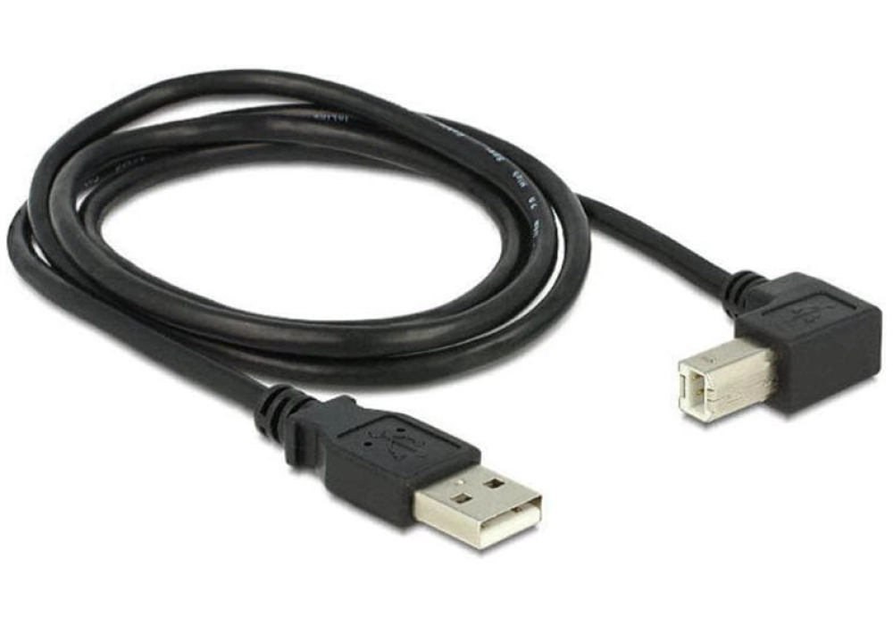 DeLOCK Câble USB 2.0 USB-A - USB-B - 90° - 1.0 m