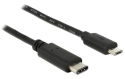 DeLOCK Cable USB Type-C 2.0 male > USB 2.0 type Micro-B male - 1 m