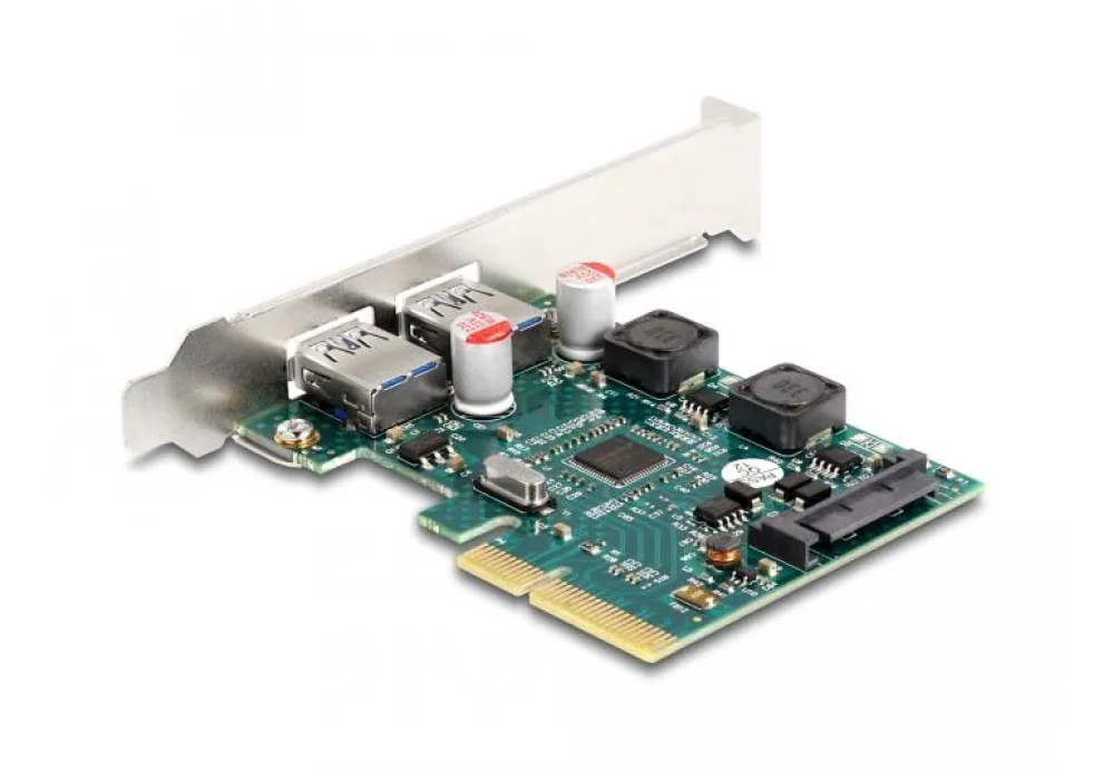 Delock Carte PCIe USB 3.1 Gen 2 - 2x USB type A