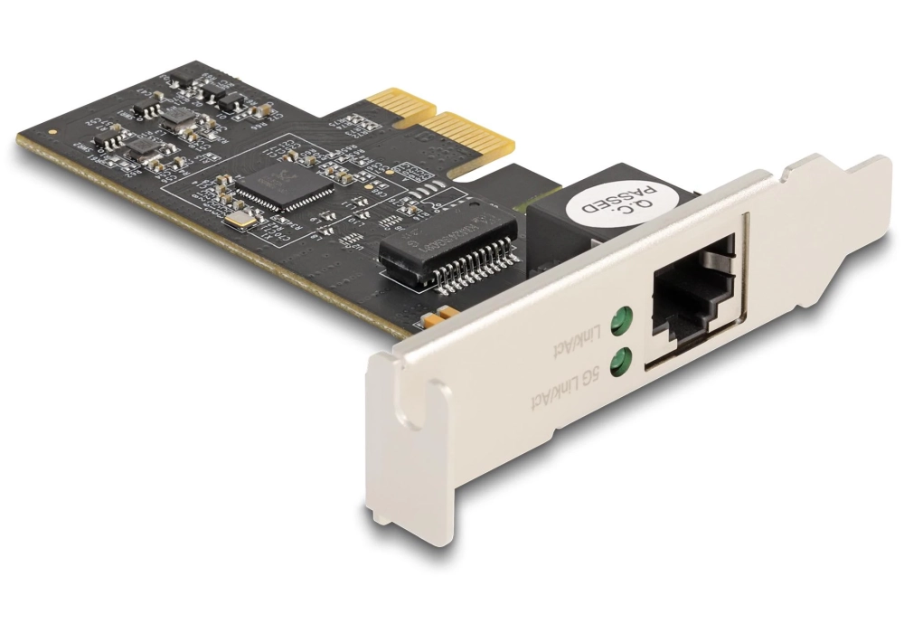 Delock Carte réseau 1x5GE PCI-Express x1