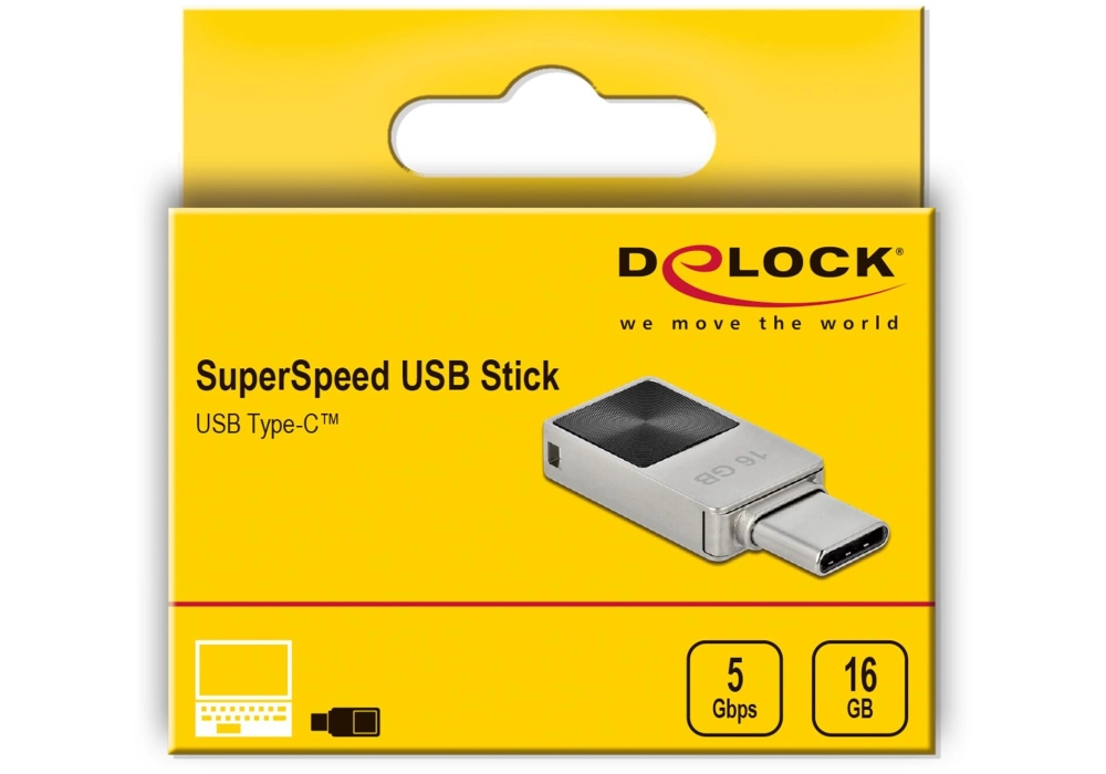 Delock Clé USB Mini 3.2 Gen 1 16 GB