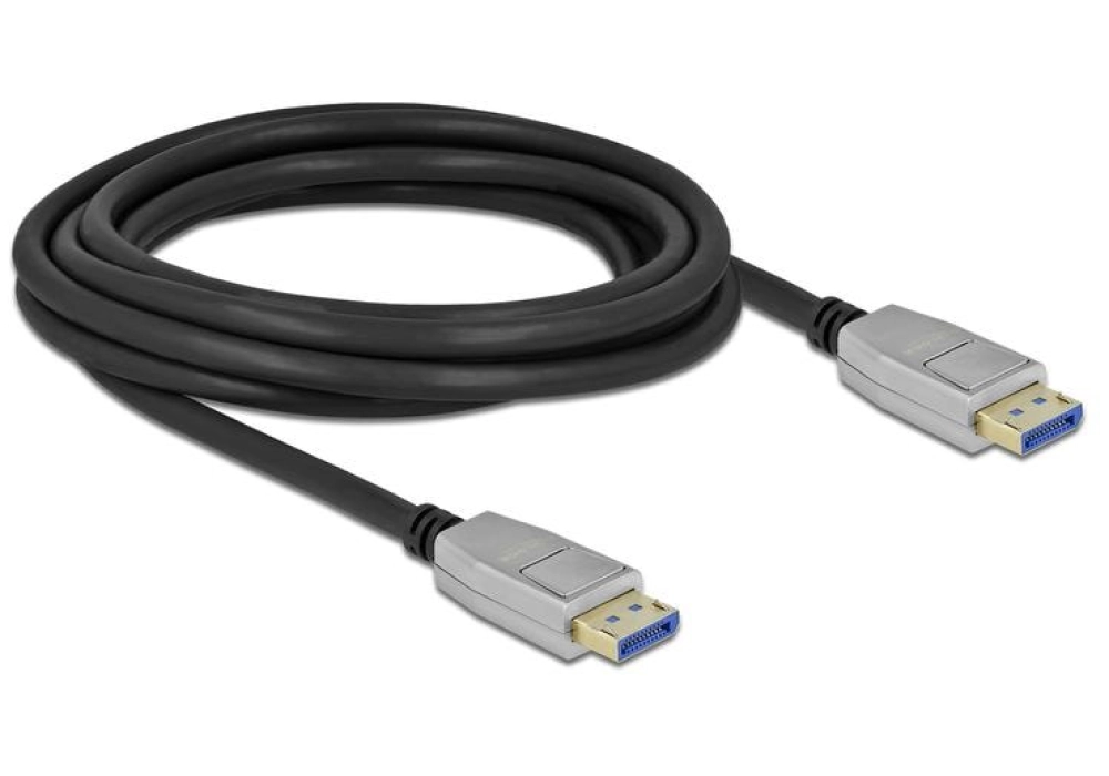 DeLOCK DisplayPort / DisplayPort 10K (Gris) - 3.0 m