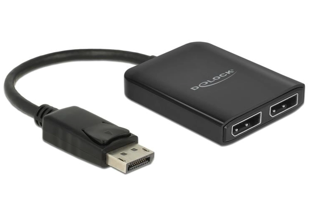 DeLOCK Diviseur de signaux à 2 ports DisplayPort, MST support