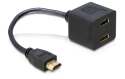 DeLOCK Diviseur de signaux à 2 ports HDMI - HDMI