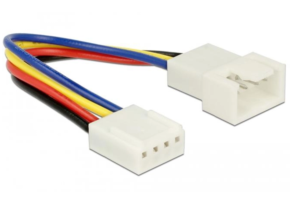 DeLOCK Fan Cable - 4-pin Male/Female (0.10m)