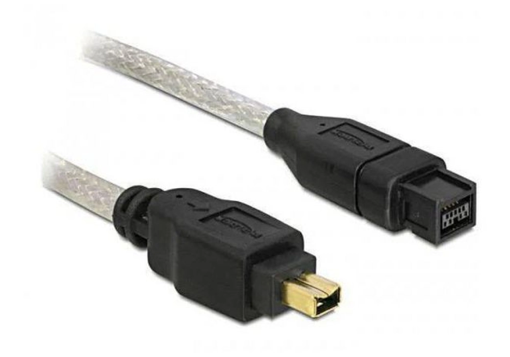 DeLOCK Firewire 1394B 9-pin/4-pin Cable - 3.0 m