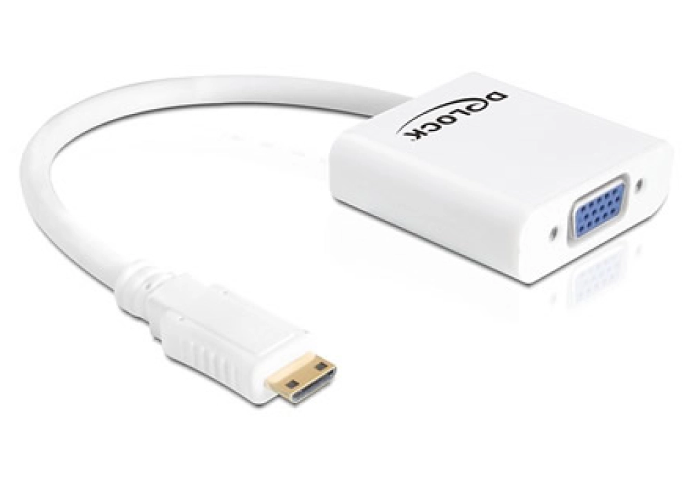 DeLOCK HDMI-mini C (M) > VGA (F) Adapter